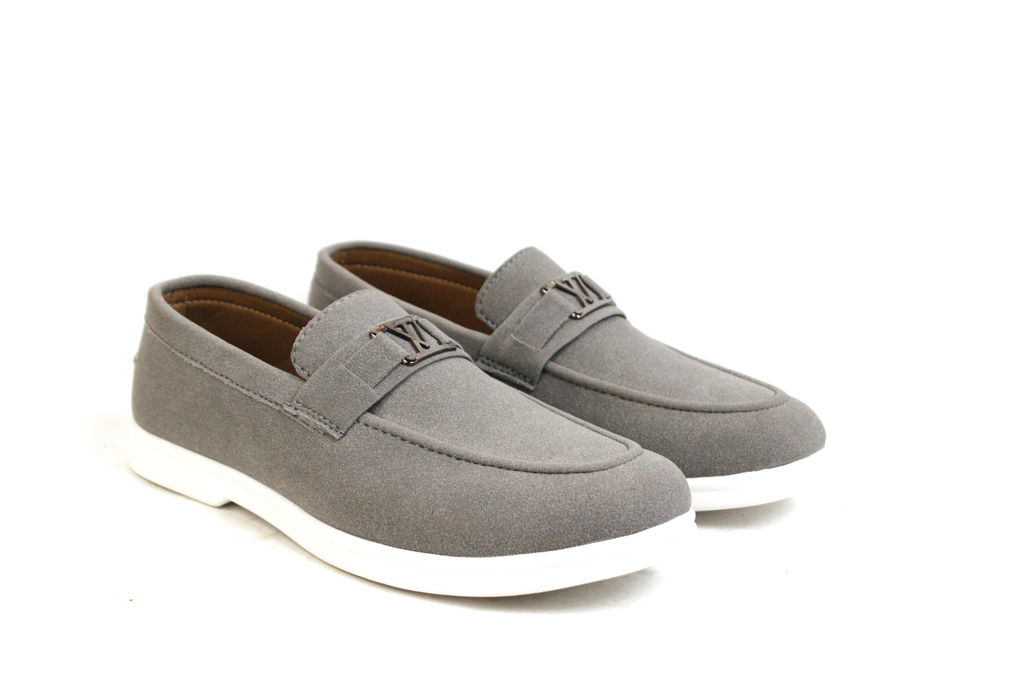 Gray Stylish Loafer Hand made