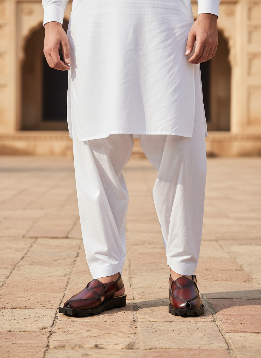 Narozi hand Made Peshwari Chappal