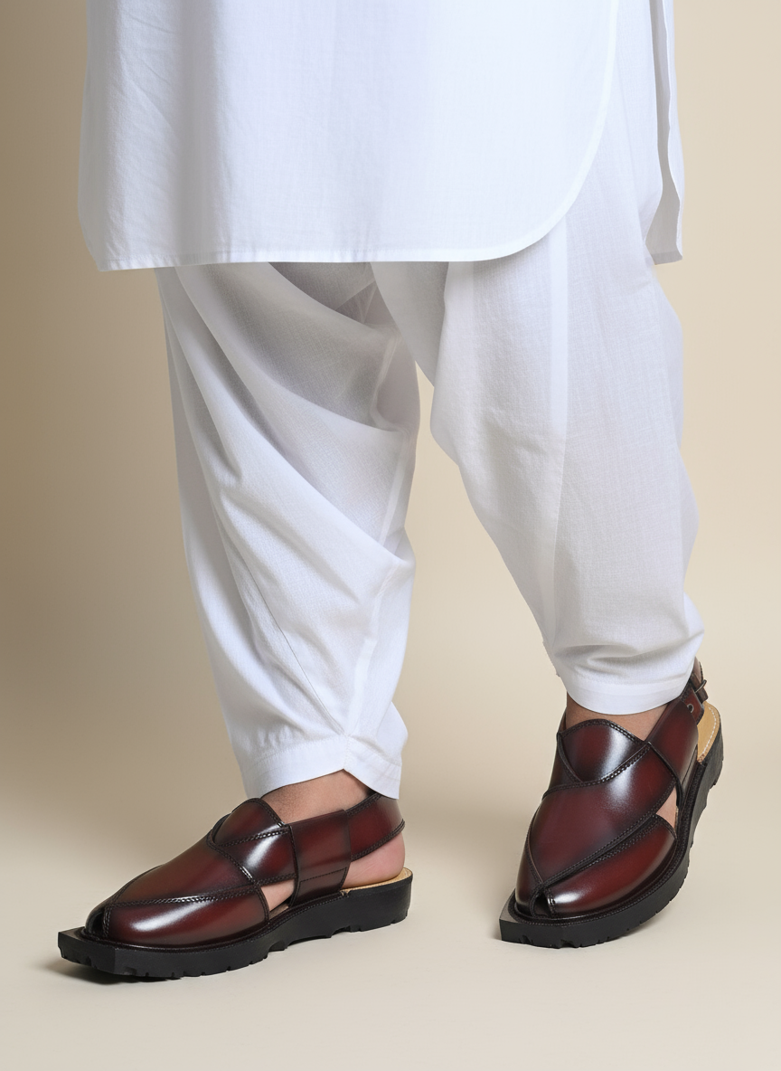 Narozi hand Made Peshwari Chappal