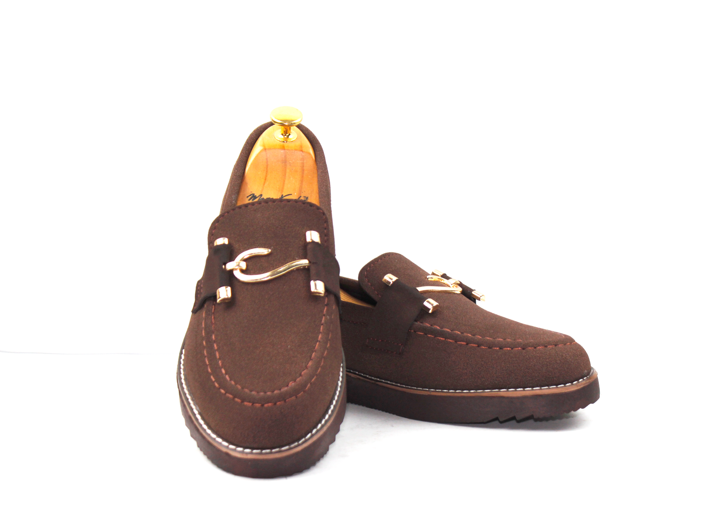 Mans Sweat lather Shoes Brown