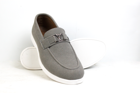 Gray Stylish Loafer Hand made